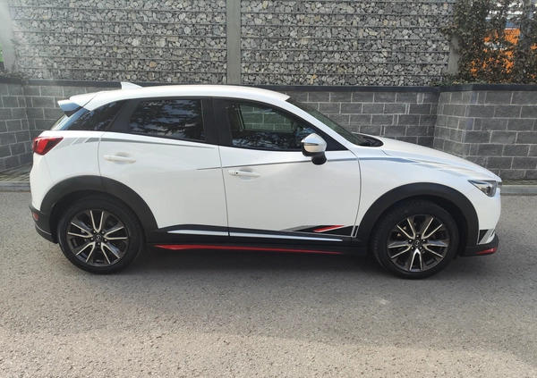 Mazda CX-3 cena 66900 przebieg: 169000, rok produkcji 2016 z Gołańcz małe 742